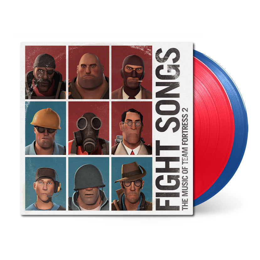 Fight Songs: Team Fortress 2 [Red & Blue Vinyl]