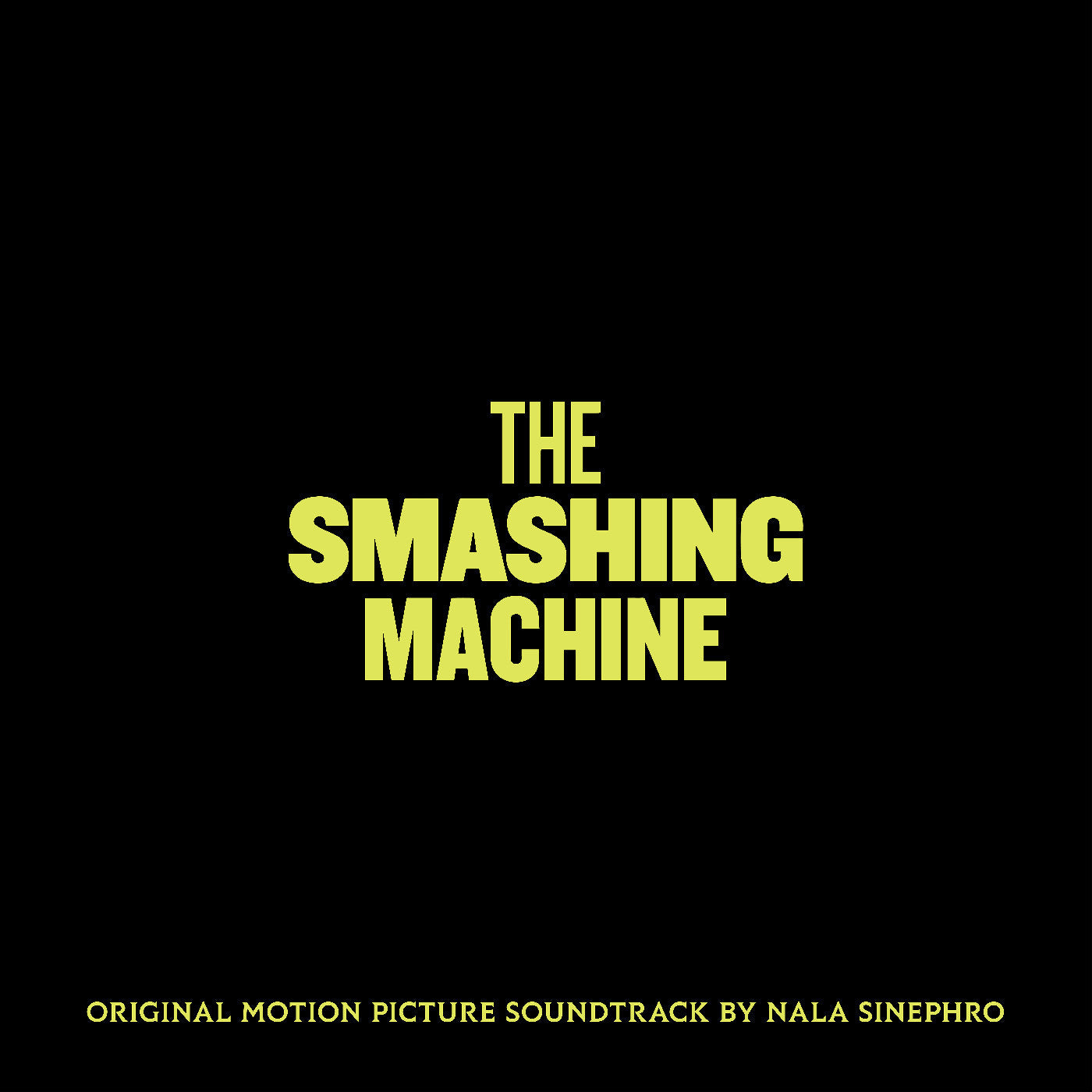 The Smashing Machine [OST Black Vinyl]