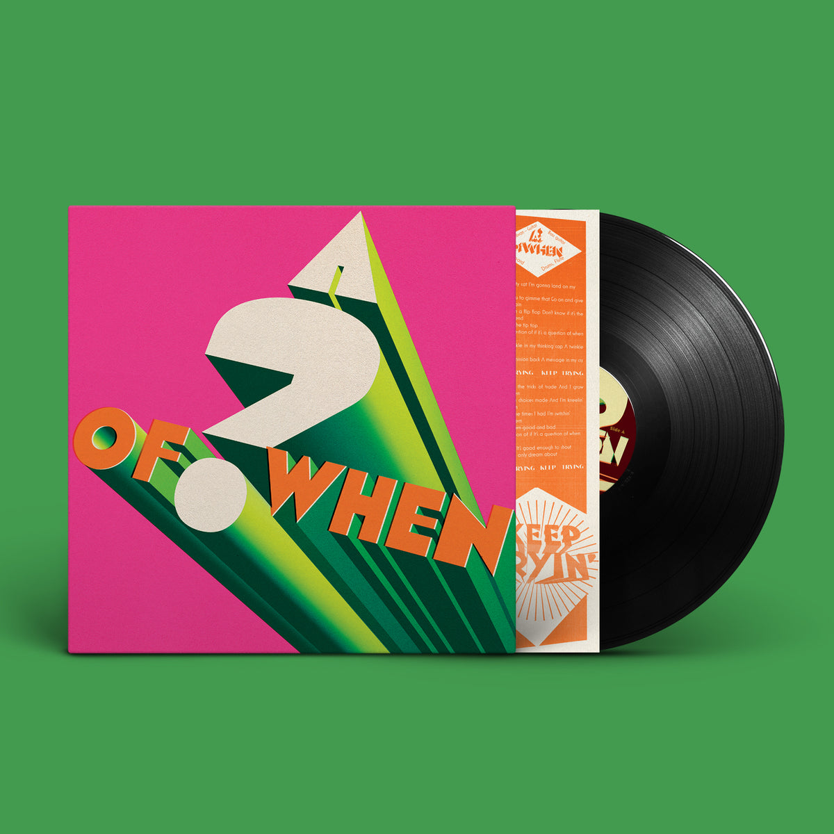 A ? of WHEN [Black Vinyl]